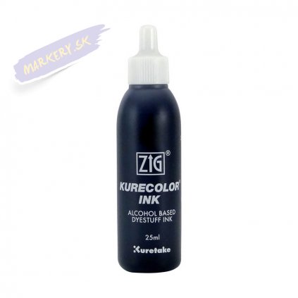 13362 1 kuretake zig kurecolor refill ink 25ml 828 gray