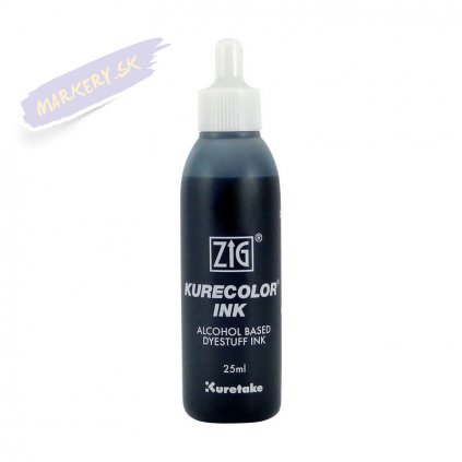 13395 1 kuretake zig kurecolor refill ink 25ml 844 green gray 3