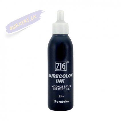 13407 1 kuretake zig kurecolor refill ink 25ml 900 black