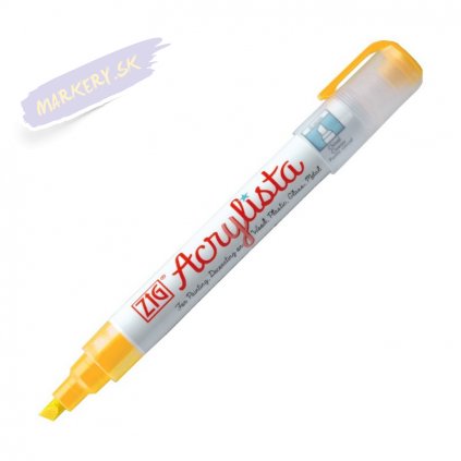 13503 2 kuretake zig acrylista 6mm 050 yellow