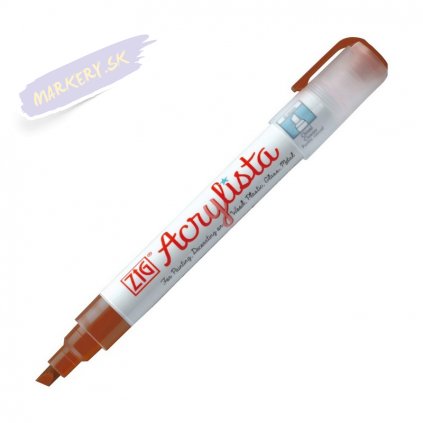 13506 2 kuretake zig acrylista 6mm 060 rust