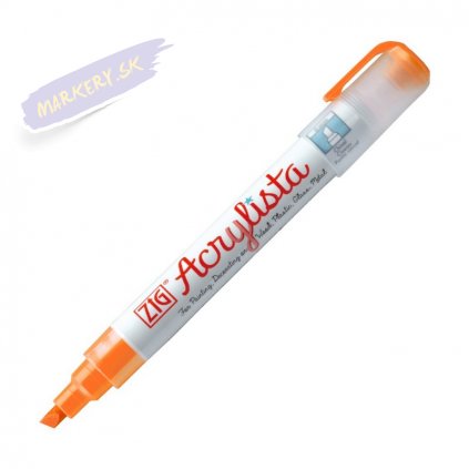 13509 2 kuretake zig acrylista 6mm 070 pumpkin