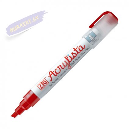 13518 2 kuretake zig acrylista 6mm 202 strawberry