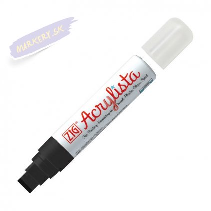 13584 2 kuretake zig acrylista 15mm 010 black