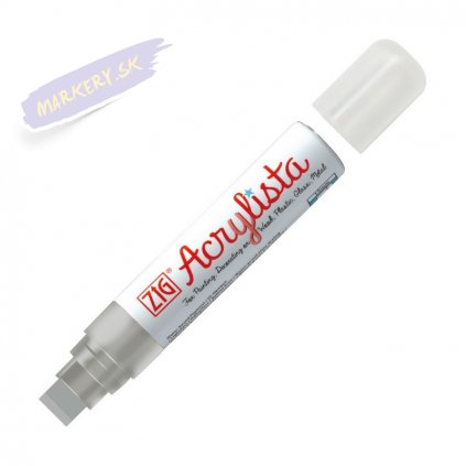 13659 2 kuretake zig acrylista 15mm 102 silver