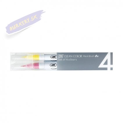 13908 2 kuretake zig clean color real brush 4ks pop