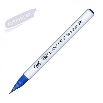 13989 2 kuretake zig clean color real brush 034 dull blue