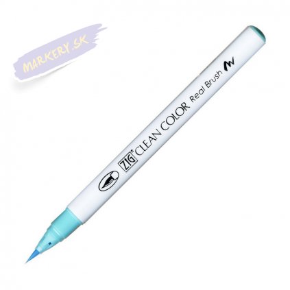 13995 2 kuretake zig clean color real brush 036 light blue