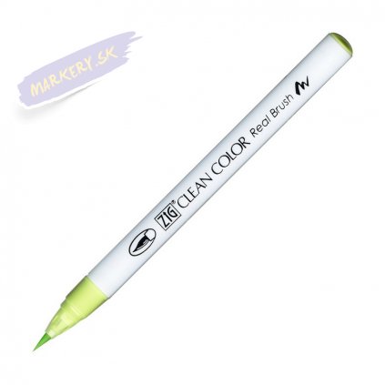 14019 2 kuretake zig clean color real brush 045 pale green