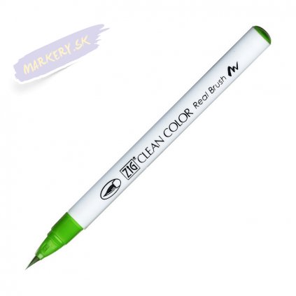 14025 2 kuretake zig clean color real brush 047 may green