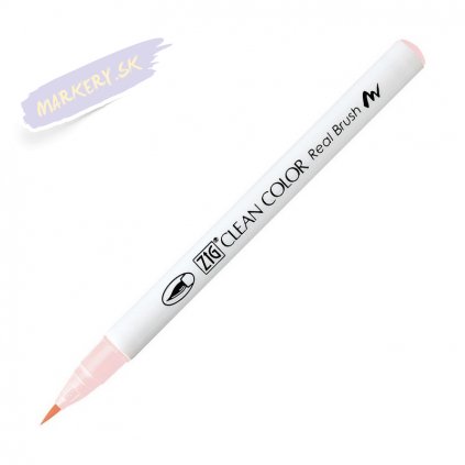 14151 2 kuretake zig clean color real brush 201 pink haze