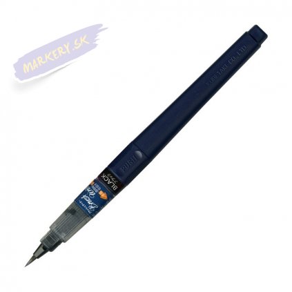 14202 2 kuretake zig brush writer 011 black