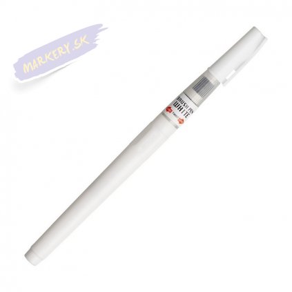 14304 1 kuretake zig cartoonist brush pen ef white