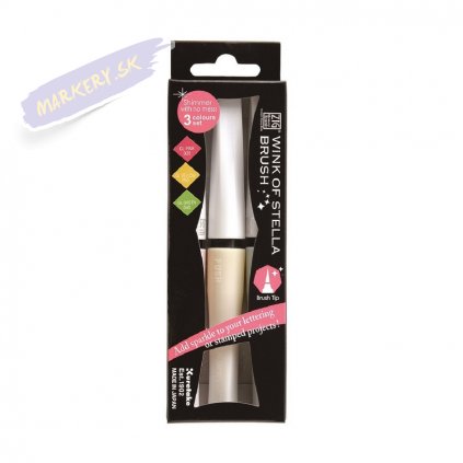 14574 2 kuretake zig wink of stella brush 3ks pretty garden