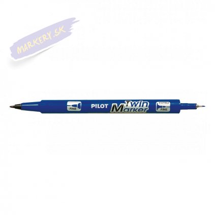 14739 1 pilot twin marker oboustranny modry