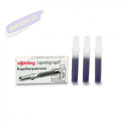 14829 1 nahradni bombicky rotring rapidograph modra