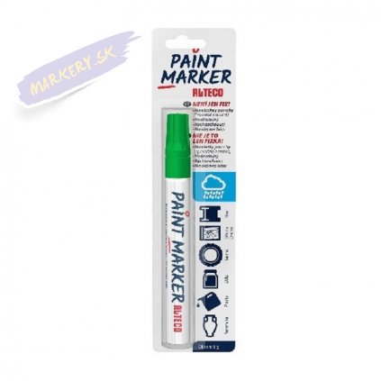 14964 5 alteco paint marker zeleny