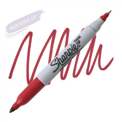 sharpie twin red