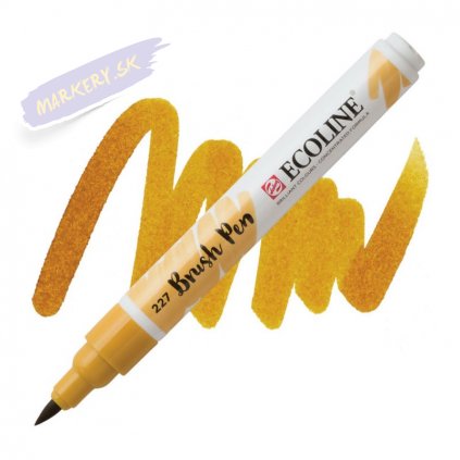 15273 2 ecoline brush pen 227 yellow ochre
