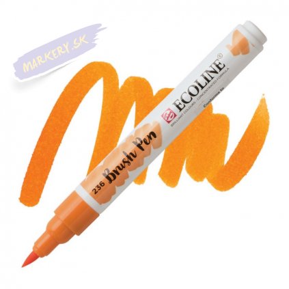 15282 2 ecoline brush pen 236 light orange