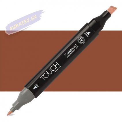 1551 1 br93 burnt orange touch twin marker