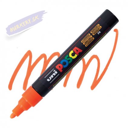 15750 2 uni posca akrylovy popisovac 5m fluorescencni oranzovy f4