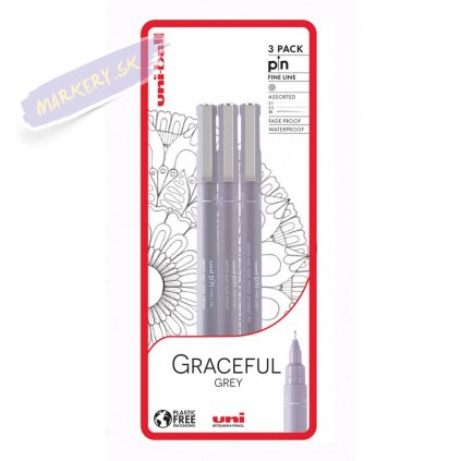 pin liner 3ks grey