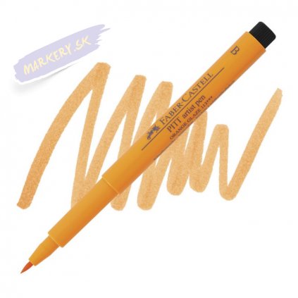 16758 3 faber castell pitt artist pen b 113 orange glaze