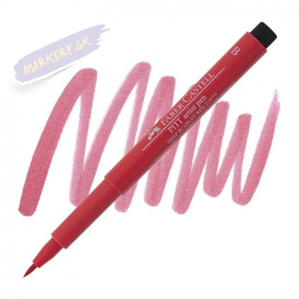 16776 3 faber castell pitt artist pen b 219 deep scarlet red