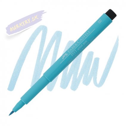 16830 3 faber castell pitt artist pen b 154 light cobalt turquoise