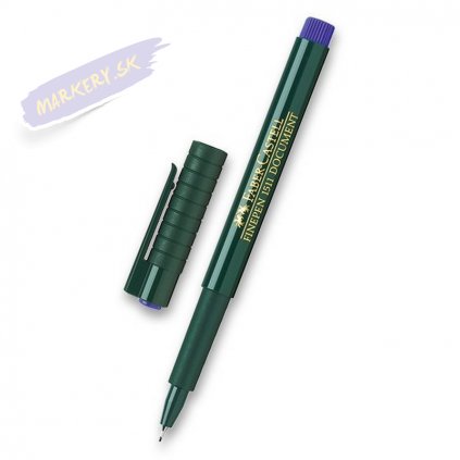 16959 2 faber castell finepen 0 4mm modry