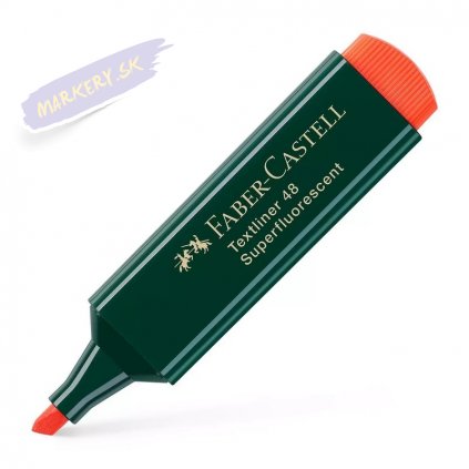 17220 1 faber castell zvyraznovac textliner 1548 oranzovy