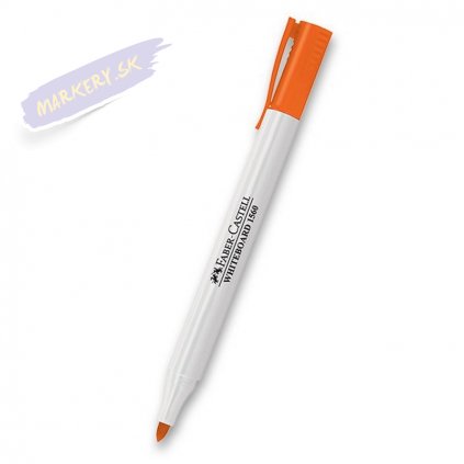 17340 1 faber castell whiteboard slim oranzovy