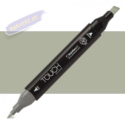 1752 1 gy232 grayish green pale touch twin marker