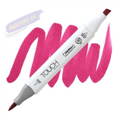 1923 2 r3 rose red touch twin brush marker