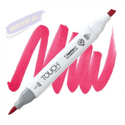 1926 2 r4 vivid red touch twin brush marker