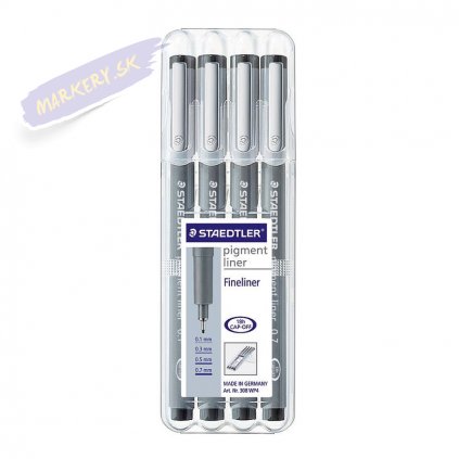 19374 1 liner staedtler pigment 4ks