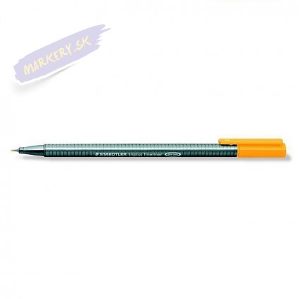 19440 2 liner staedtler triplus 0 3mm svetle oranzova