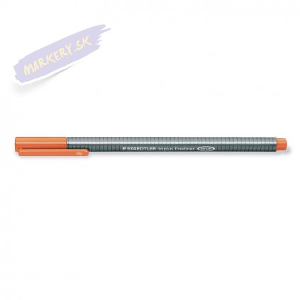 19449 2 liner staedtler triplus 0 3mm oranzova