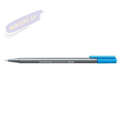 19488 2 liner staedtler triplus 0 3mm svetle modra