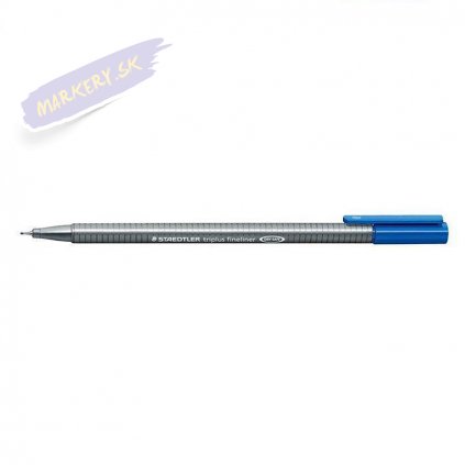 19497 2 liner staedtler triplus 0 3mm azurova