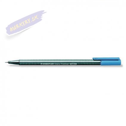 19503 2 liner staedtler triplus 0 3mm tmave modra