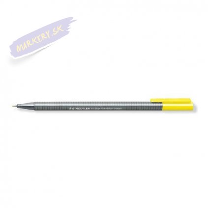 19554 2 liner staedtler triplus 0 3mm neon zluta