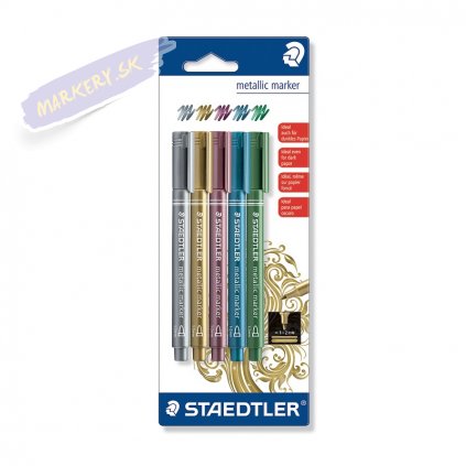 19662 6 metalicky popisovac staedtler 5ks