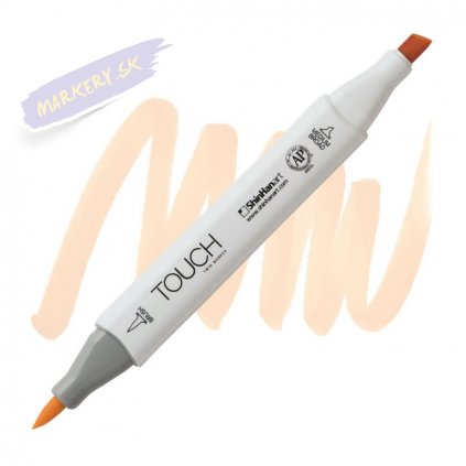 1986 2 yr26 pastel peach touch twin brush marker