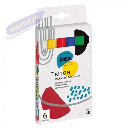 CK17890 KREUL TritonAcrylicMarker edge 6erSet