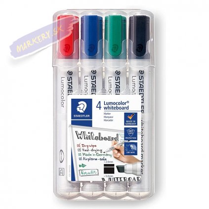 20433 1 staedtler lumocolor na bile tabule 4ks sikmy hrot