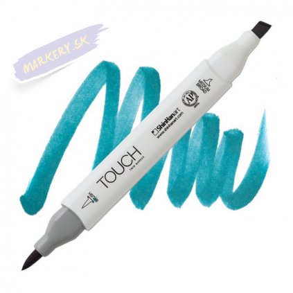 2088 2 b64 indian blue touch twin brush marker