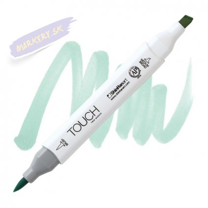 2100 2 b68 turquoise blue touch twin brush marker