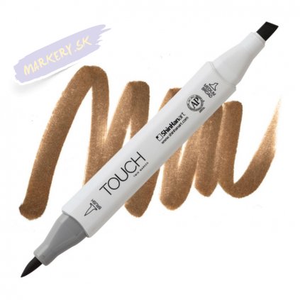 2160 2 br92 chocolate touch twin brush marker